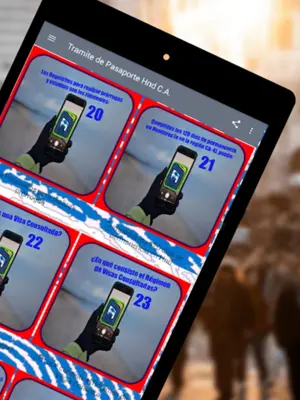 Tramite de Pasaporte Honduras android App screenshot 0
