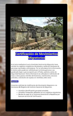 Tramite de Pasaporte Honduras android App screenshot 12