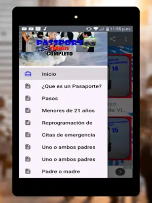 Tramite de Pasaporte Honduras android App screenshot 6